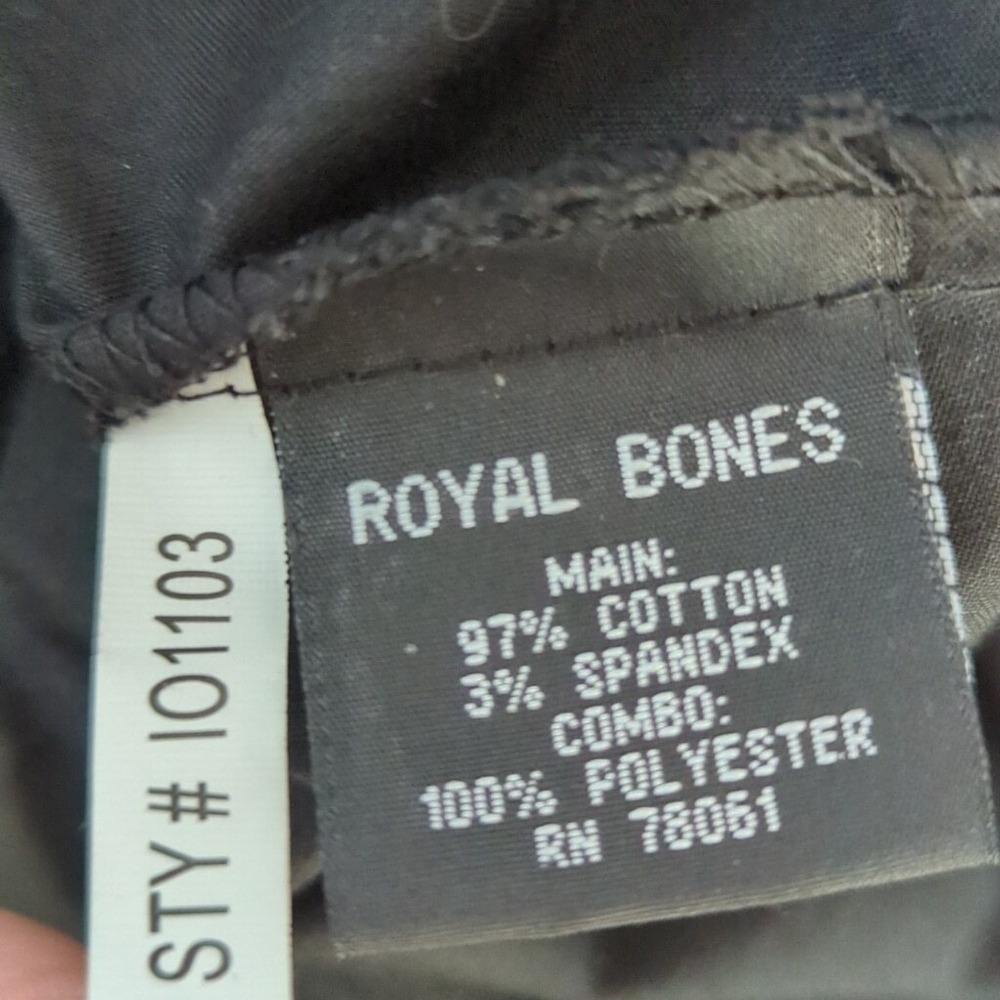 Royal Bones by Daang Sexy Corset Bustier Goth Punk Dress Style 101103 Size Large - Picture 10 of 10